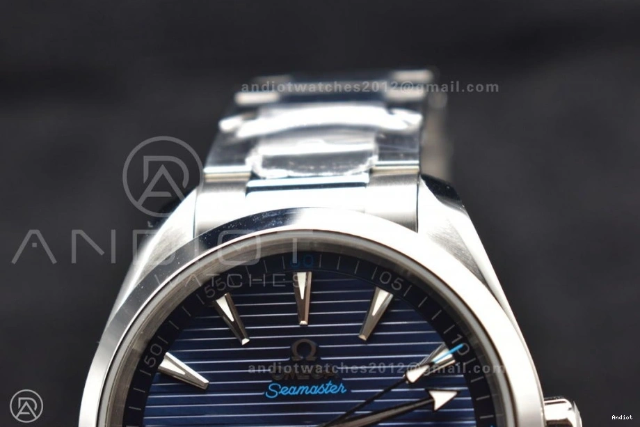 Bracelet Aqua SS Edition Dial Best VSF Terra Blue 1:1 150M SS On A8900 0701